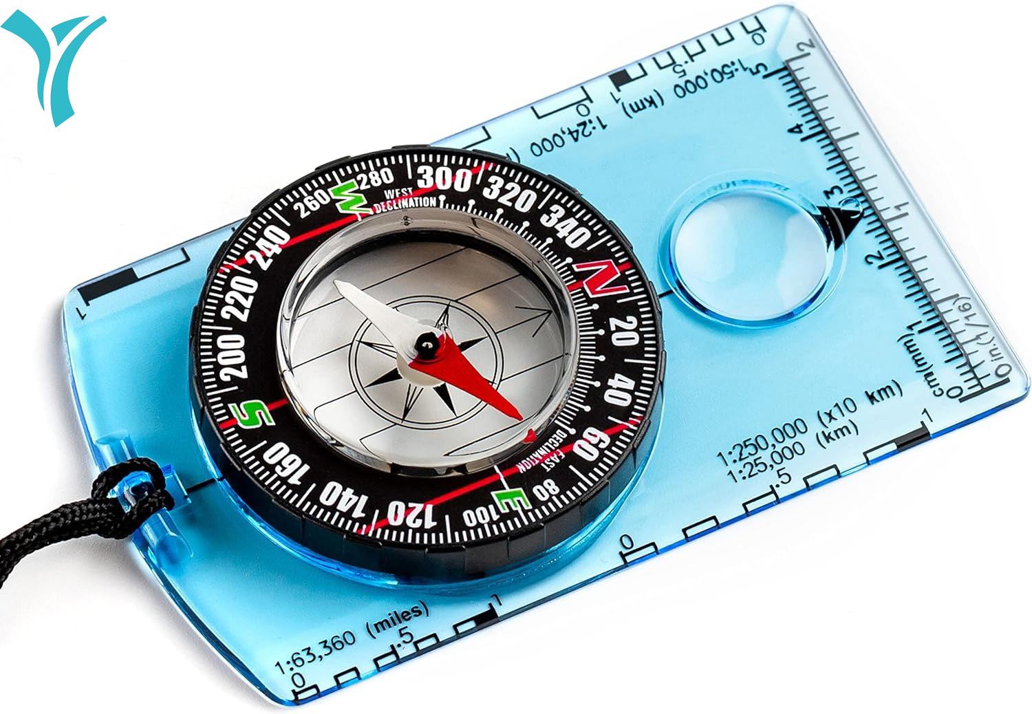 Map Compass Orienteering - ZHUOHUA オリエンテーリングコンパス-ハイキングバックパッキングコンパス | 高度なスカウトキャンプと地図読み取り用ナビゲーション - ベースプレートサバイバル