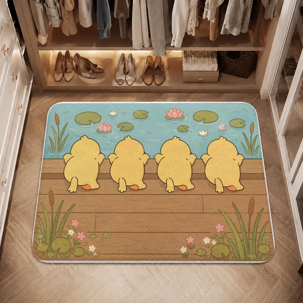 Outdoor Adventure Golf - Peekaboo Pals Adventure フロアマット フランネルラグ 滑り止め