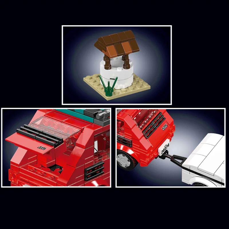 Outdoor Adventure For Kids - モールドキング ミニカー 126P アウトドアアドベンチャー MOC 24074