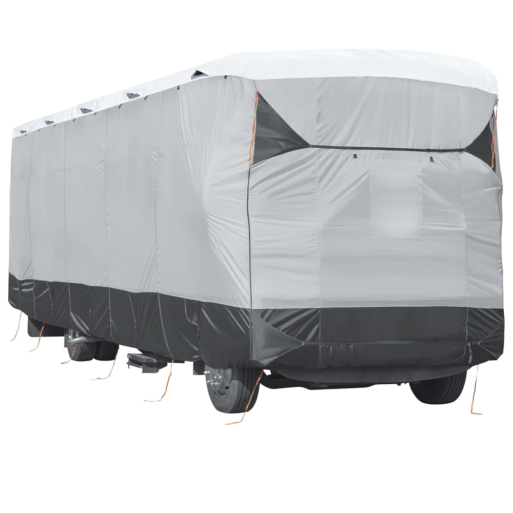 Outdoor Adventures - 耐久性のあるUVカット防水スポーツスタイルトラベルキャラバンRVカバー、通気性のあるモーターホームトレーラーカバー、アウトドアアドベンチャーに最適