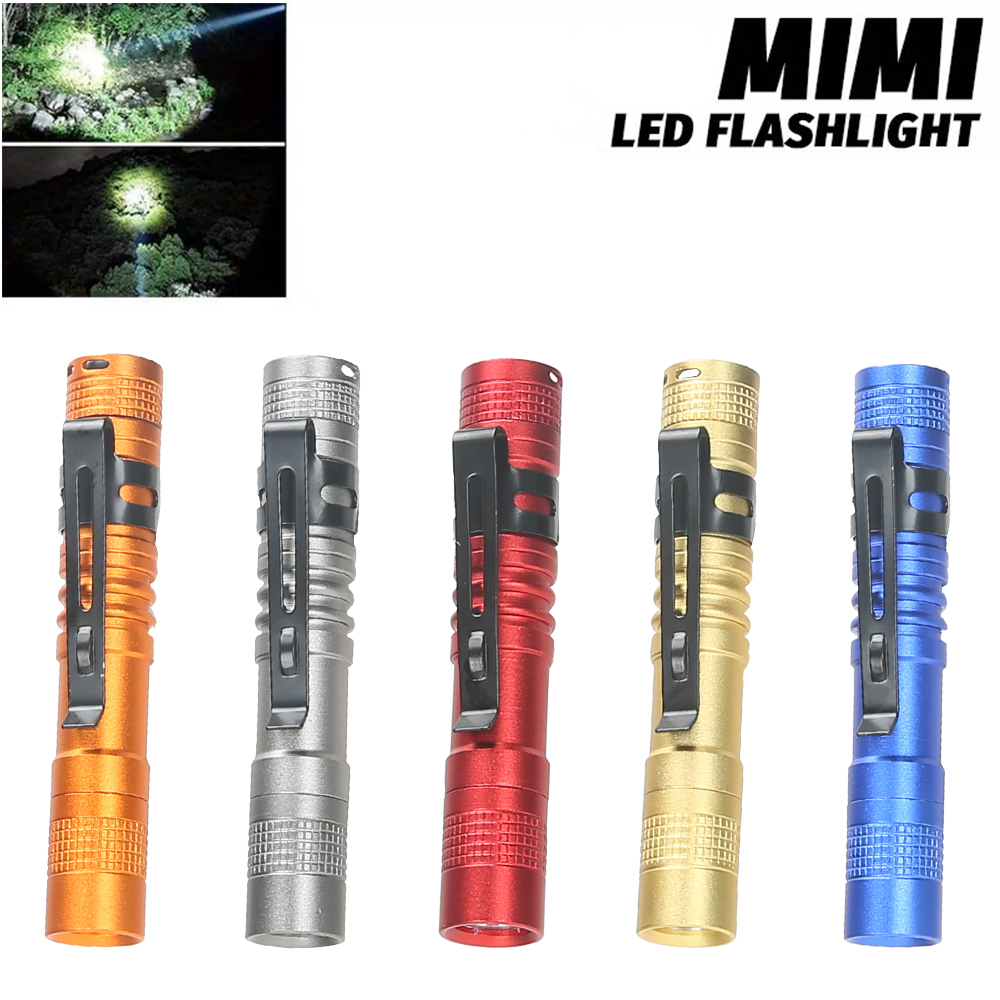 ミニポータブル LED ペンライト クリップ付き 超高輝度  - Outdoor Adventures のレビューと価格