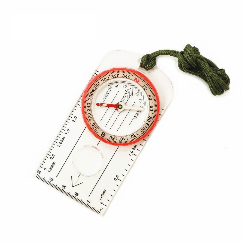 オリエンテーリング用親指コンパス アウトドア用品 ミニ定規  - Map Compass Orienteering のレビューと価格