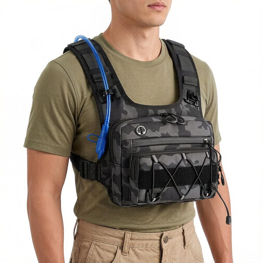 ランニングチェストパックハイドレーションベストサイクリングハ - Outdoor Adventure Vest のレビューと価格
