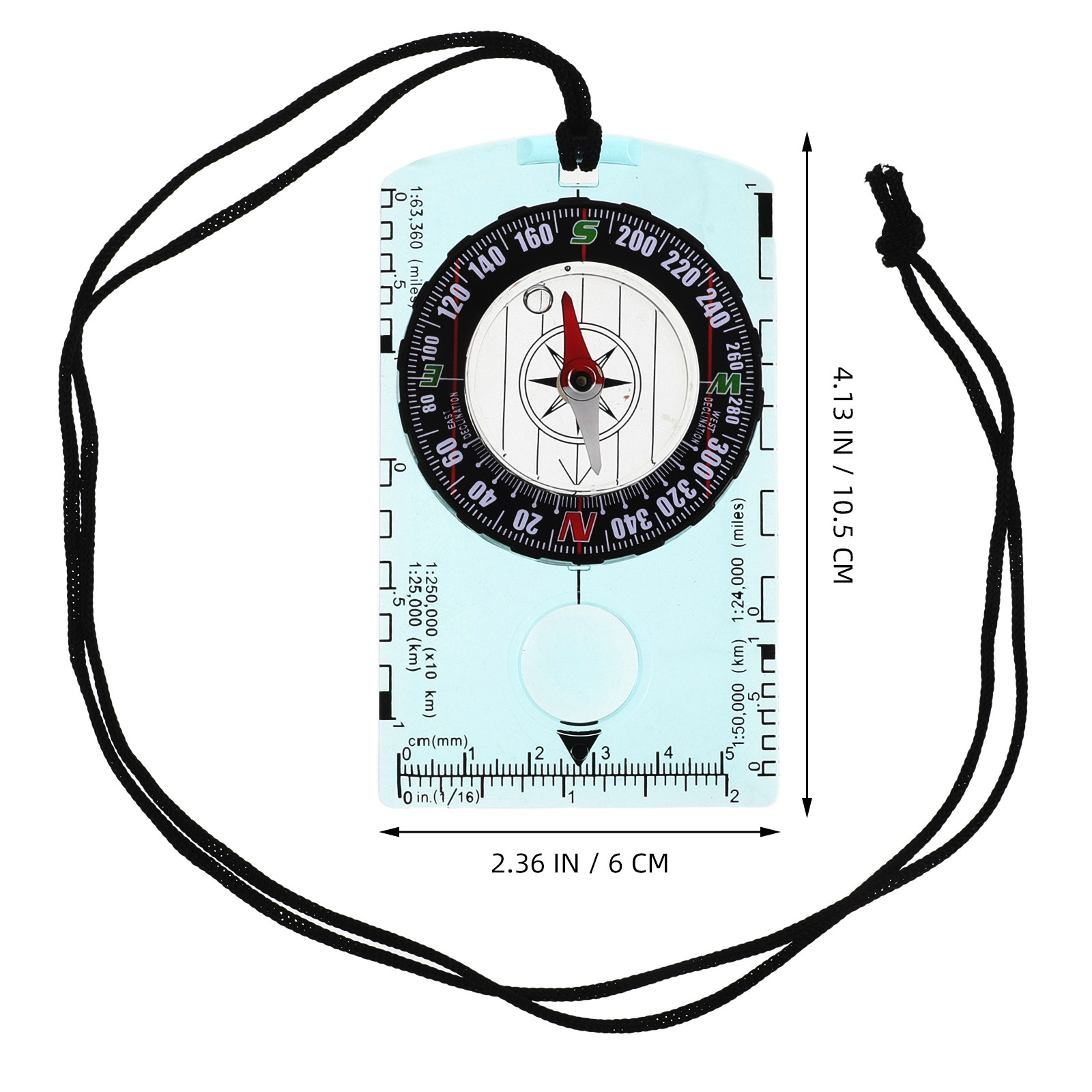 ハイキングとキャンプ用コンパス、地図読解、バックパッキング、 - Map Compass Orienteering のレビューと価格