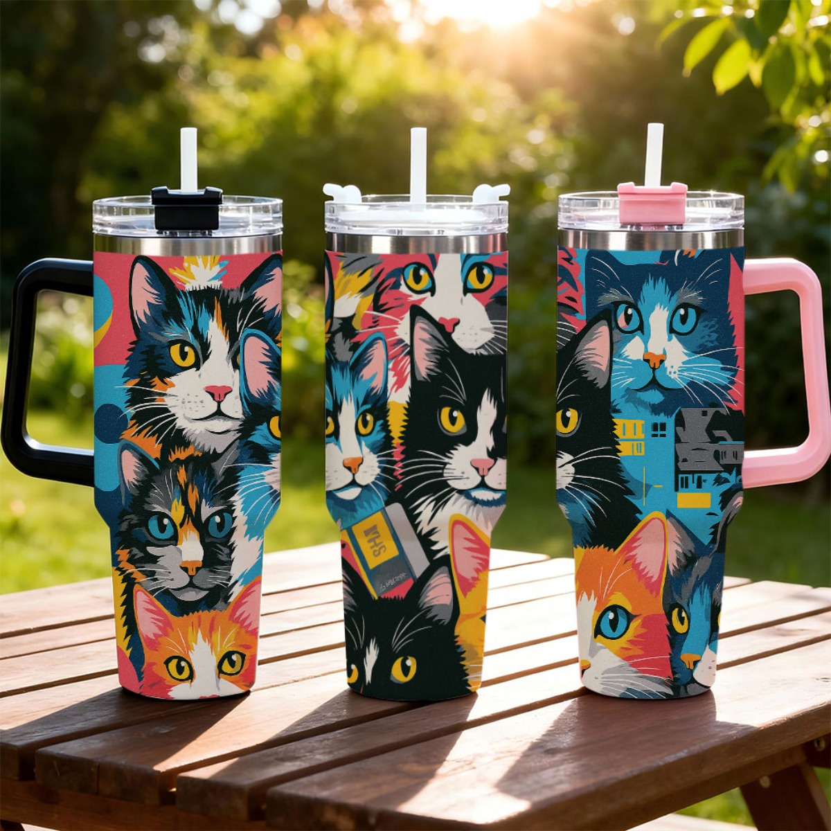 1個入り 40オンス ステンレス製断熱キャットマグ 漏れ防止 - Outdoor Adventure Holidays のレビューと価格