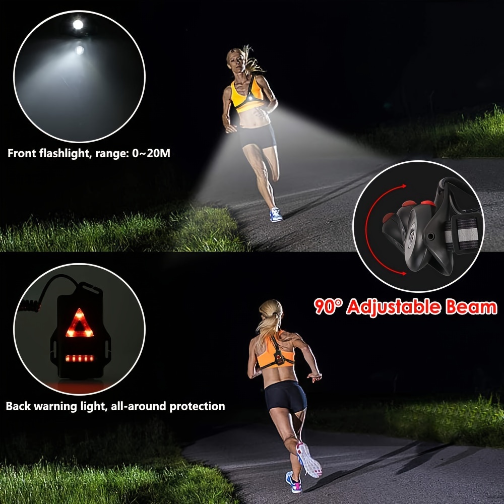 1pc 屋外ナイトランニング USB ChargingLig - Outdoor Adventure Holidays のレビューと価格