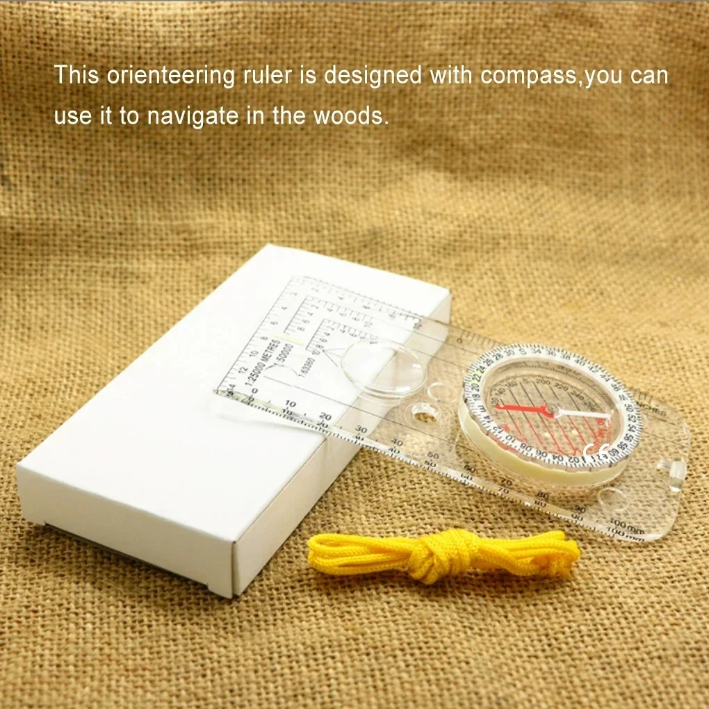 コンパス、ナビゲーションマップ、ルーラー、読図用スケール、ア - Map Compass Orienteering のレビューと価格