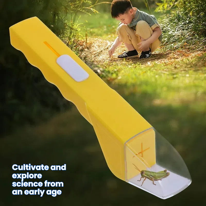 1/4PC 子供用アウトドア昆虫捕獲キット 虫取り容器 拡大 - Outdoor Adventure Educator のレビューと価格