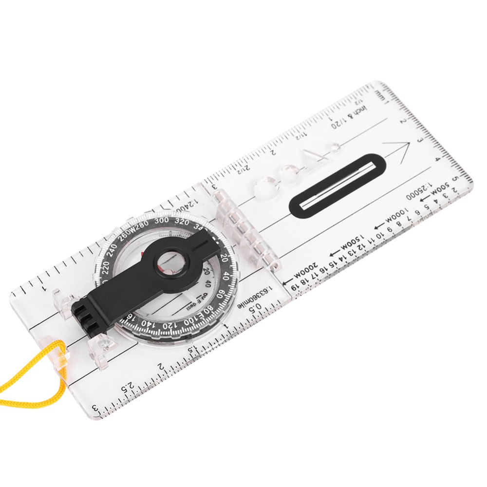 耐久性のある軽量オリエンテーリングコンパス透明定規ネックスト - Map Compass Orienteering のレビューと価格