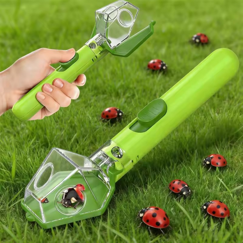 ハンドヘルド昆虫キャッチャー 6倍拡大鏡付き ポータブルバグ - Outdoor Adventure Educator のレビューと価格