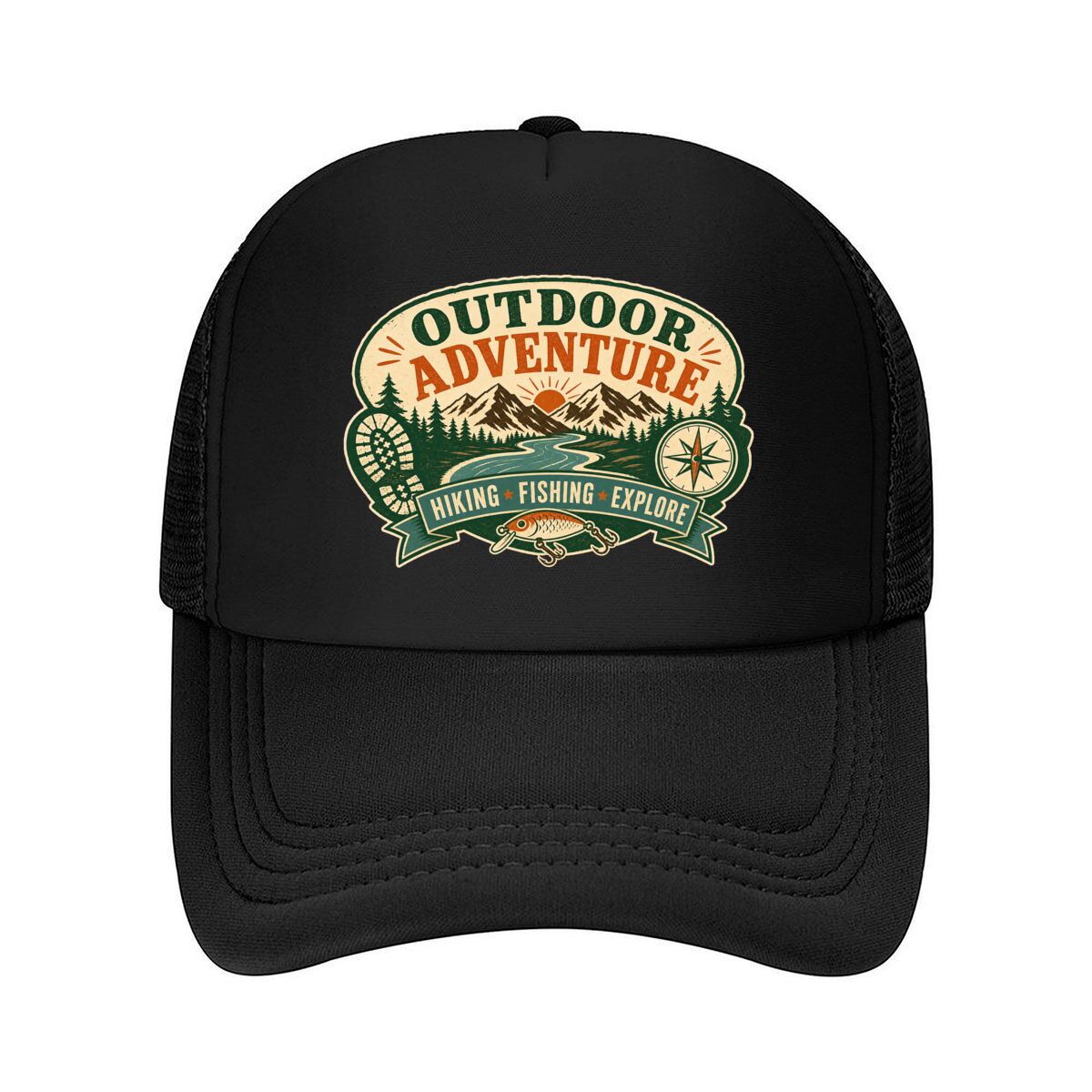 ヴィンテージアウトドアアドベンチャーバッジグラップメッシュ野 - Outdoor Adventure Golf のレビューと価格