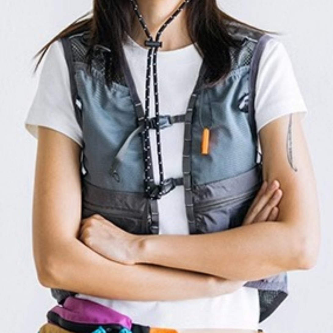 ユニセックスアウトドアユーティリティベストパッチワークマルチ - Outdoor Adventure Vest のレビューと価格