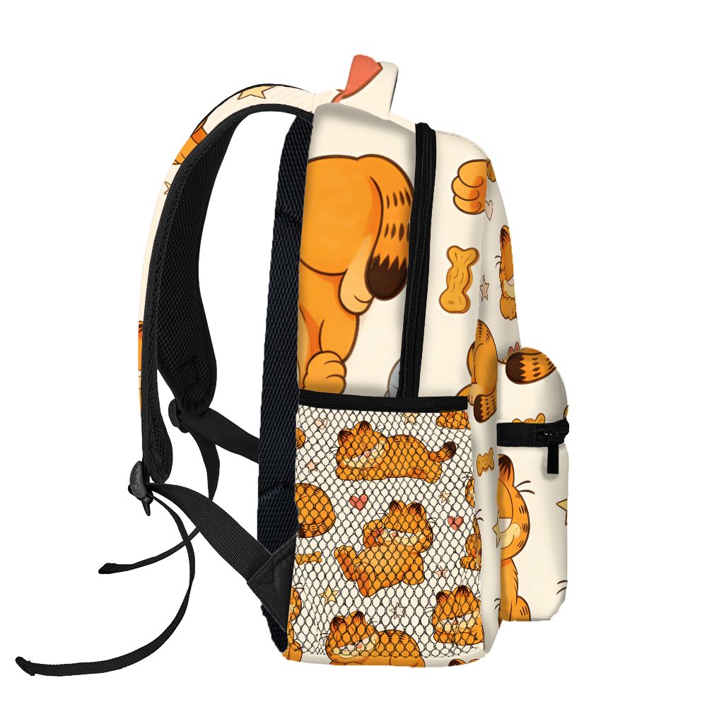 面白い怠惰なガーフィールドバックパックスターハートプリントか - Outdoor Adventures のレビューと価格